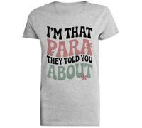 Yo Soy Ese para del Que Te Hablaron Camiseta Gris Femenina Camiseta De Manga Corta para Mujer Unisex Black tee Baggy Oversized T-Shirt