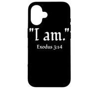 Yo Soy Éxodo 3:14 Cristiano Carcasa para iPhone 16