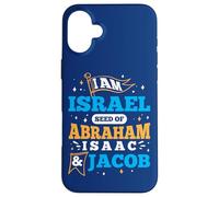 Yo Soy Israel Semilla De Abraham Isaac Y Jacob Judío Religión Carcasa para iPhone 16 Plus
