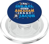 Yo Soy Israel Semilla De Abraham Isaac Y Jacob Judío Religión PopSockets PopGrip para MagSafe