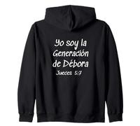 YO SOY LA GENERACION DE DÉBORA. Diseño Mujer Sudadera con Capucha