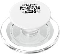 Yo Soy la Hermana con los niños Cincuenta Leven PopSockets PopGrip para MagSafe