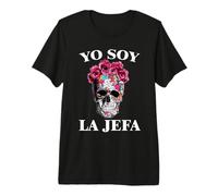 Yo Soy La Jefa Camiseta Soy la Jefa Mujer Española Halloween Camiseta Premium