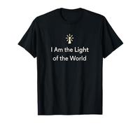 Yo Soy la Luz del Mundo Biblia de Afirmación Espiritual Camiseta