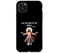 Yo soy la Luz del Mundo Jesús versículo de la Biblia Carcasa para iPhone 11 Pro Max