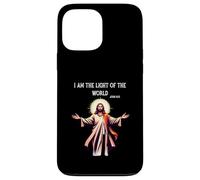 Yo soy la Luz del Mundo Jesús versículo de la Biblia Carcasa para iPhone 13 Pro Max