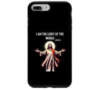 Yo soy la Luz del Mundo Jesús versículo de la Biblia Carcasa para iPhone 7 Plus/8 Plus