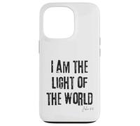 Yo Soy la Luz del Mundo Juan 8:12 Biblia Fe Carcasa para iPhone 13 Pro