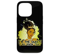 Yo Soy la Reina, sabrás Que la Reina Negra melanina Sista Carcasa para iPhone 13 Pro