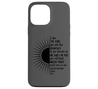 Yo soy la vid Tú eres las ramas Juan 15:5 Carcasa para iPhone 13 Pro Max