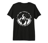 Yo Soy la Voz de uno Que clama en el Desierto Juan 1:23 Camiseta Premium