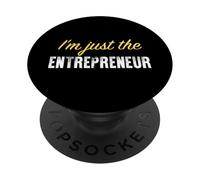 Yo Soy Solo el emprendedor - Divertido PopSockets PopGrip Adhesivo