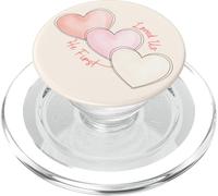 Yo Soy suyo, él es mío, Amor, Corazones, fe Cristiana, San Valentín PopSockets PopGrip para MagSafe