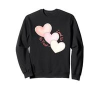 Yo Soy suyo, él es mío, Amor, Corazones, fe Cristiana, San Valentín Sudadera