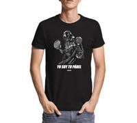 Yo Soy tu pádel - Camiseta Hombre Manga Corta Modelo: 54 Talla M Color Negro
