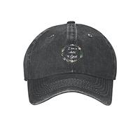 Yo Soy Un Hijo De Dios Mujeres Hombres Gorras Vaquera Clásica Gorra De Béisbol Algodón Sombrero-Papá Gorra-Deportiva para Golf Pesca Viaje