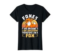 Yo Soy Un Zorro Fauna Silvestre Zorra Zorros Camiseta