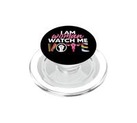 Yo Soy una Mujer, mírame Votar, Elecciones 2024 por los Derechos de Las Mujeres PopSockets PopGrip para MagSafe
