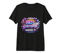 Yo también Soy Adicto al Synthpop de los 80 Camiseta Premium