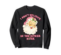Yo Tampoco Creo en ti, Divertida Navidad Sudadera