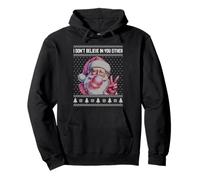 Yo tampoco creo en ti Papá Noel chicle Sudadera con Capucha