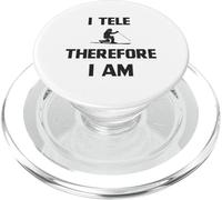 Yo Tele por lo Tanto Soy PopSockets PopGrip para MagSafe