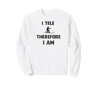 Yo Tele por lo Tanto Soy Sudadera