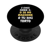 Yo Tengo razón, estás Equivocado | Irónicas y Divertidas PopSockets PopGrip Adhesivo