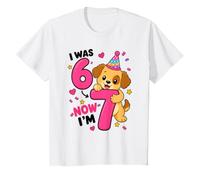Yo Tenía 6, Ahora Tengo 7 Fiesta De Cumpleaños del Perro De Camiseta