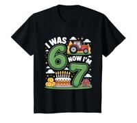 Yo tenía 6 años Ahora Tengo 7 Tractor agrícola 67 Camiseta