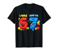 Yo tenía Seis Ahora Tengo Siete 6 7 Bloques de construcción 67 Meme 7th Bday Camiseta