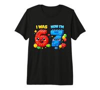 Yo tenía Seis Ahora Tengo Siete 6 7 Bloques de construcción 67 Meme 7th Bday Camiseta Premium