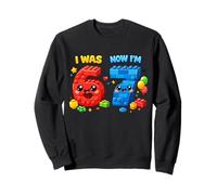 Yo tenía Seis Ahora Tengo Siete 6 7 Bloques de construcción 67 Meme 7th Bday Sudadera