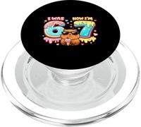 Yo tenía Seis Ahora Tengo Siete 6 7 Capibara 67 Meme 7th Bday Kids PopSockets PopGrip para MagSafe