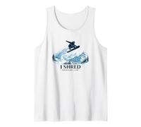 Yo Trituro por lo Tanto Soy Snowboard Mountain Camiseta sin Mangas