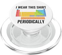Yo Uso Esta Camisa periódicamente Química Tabla periódica PopSockets PopGrip para MagSafe