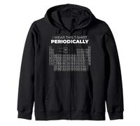 YO Uso Esta Camiseta PERIODICALMENTE Tabla Periódica Meme Sudadera con Capucha