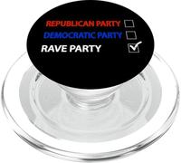 Yo Voto Rave Party | Funny House Music PopSockets PopGrip para MagSafe