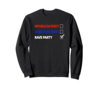 Yo Voto Rave Party | Funny House Music Sudadera
