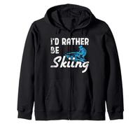 Yo voy a esquiar Jet Ski Sudadera con Capucha