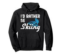 Yo voy a esquiar Jet Ski Sudadera con Capucha