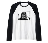 Yo y Bobby Mcgee Cantante Kris Kristofferson en 1982 Camiseta Manga Raglan