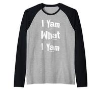 Yo Yam Lo que Yam Camiseta Manga Raglan