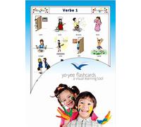Yo-Yee Flashcards Tarjetas con Ilustraciones en francés - Verbos 1 - para Clases de Idiomas y fomento del Aprendizaje del Idioma en guarderías, escuelas Infantiles y colegios