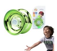 Yo Yo Ball - Aleación Yoyoo Responsive Yoyo1 Piezas | Tradicional Trucos de Cordón Jojo Ball, Metal Anti- del Estrés Gadget de Ejercicio de Dedos | Para Niños Principiantes Coordenadas Mano