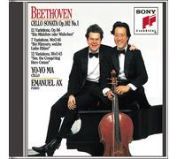 Yo-Yo Ma Beethoven: Cello Sonata No.4; Variations (CD) (Importación USA)
