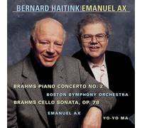 Yo-Yo Ma Brahms: Piano Concerto No. 2 / Cello Sonata, Op. (CD) (Importación USA)