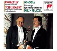 Yo-Yo Ma Prokofiev: Sinfonia Concertante / Tchaikovsky: V (CD) (Importación USA)