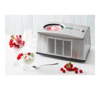 Yo & Yummy 2-in-1 Máquina de helado & Yogur Yogurtera Heladera Maker 150W 1,5l acero inoxidable Klarstein