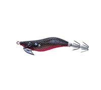 Yo-Zuri A LBL Squid Jig Egi Aurie Q RS 1 Luminous Black Plantilla de Calamar 1.6, Negro Luminoso, Size 16 (Medium)